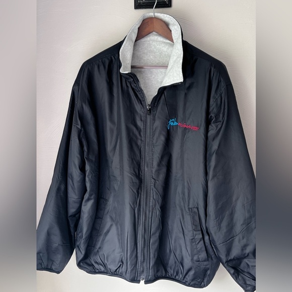 FUBU Men’s Size XL Full Zip Up Reversible Water Resistant Fleece Jacket - Picture 1 of 7